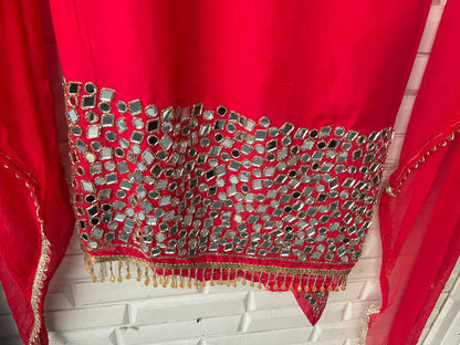 Organza unstitched ladies suit Rc17320