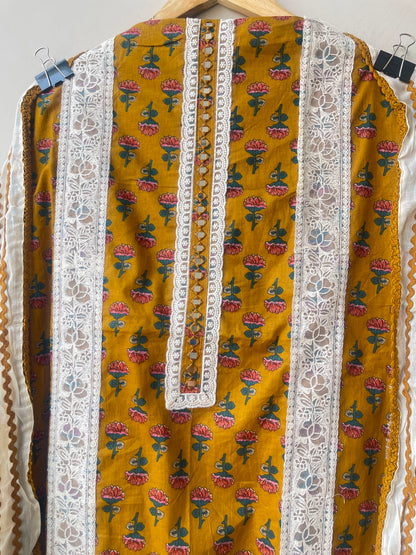 Cotton printed unstitched ladies suit Rc19024
