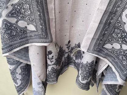 Fine Linen Printed Unstitched Ladies Suit RC-18766 (b) – view 7