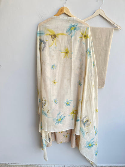 Mul cotton printed unstitched ladies suit Rc18376