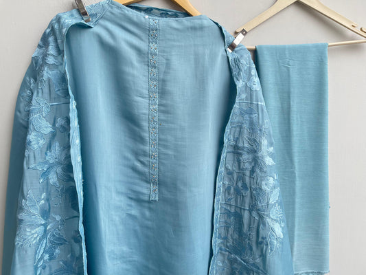 Mul chanderi unstitched ladies suit Rc18443 (b)