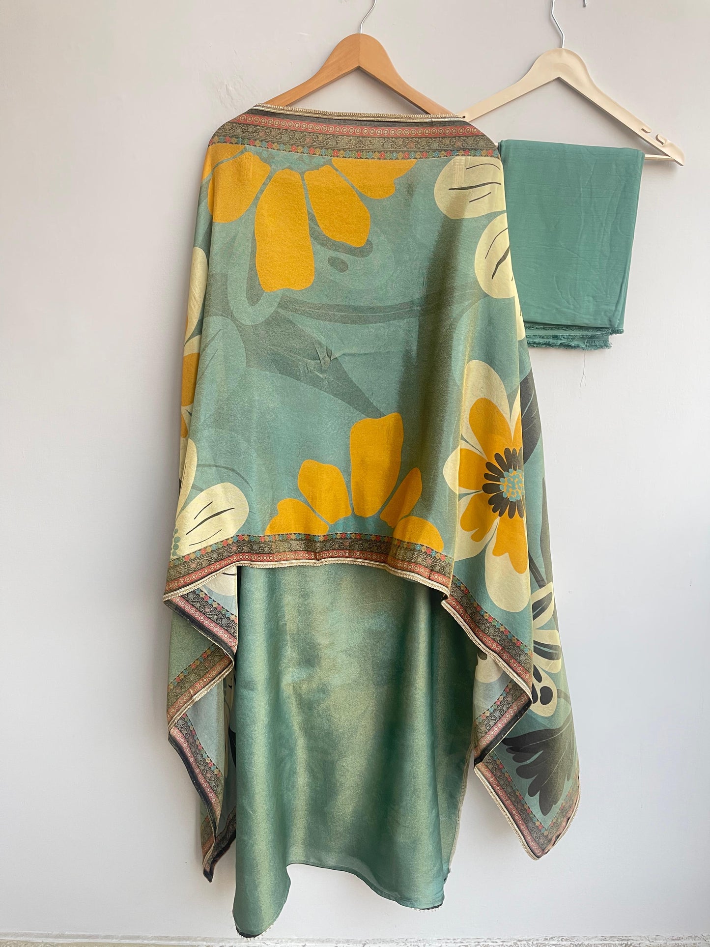 Shimmer Silk Printed Unstitched Ladies Suit RC-18097 (b) – view 5