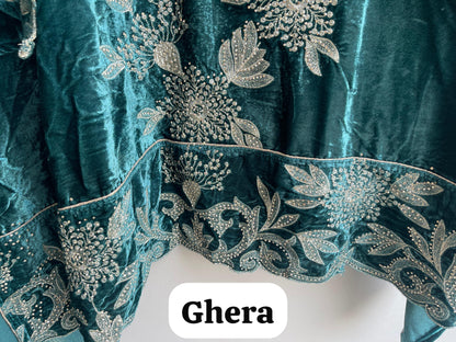 Micra velvet unstitched ladies suit Rc18888 (a)