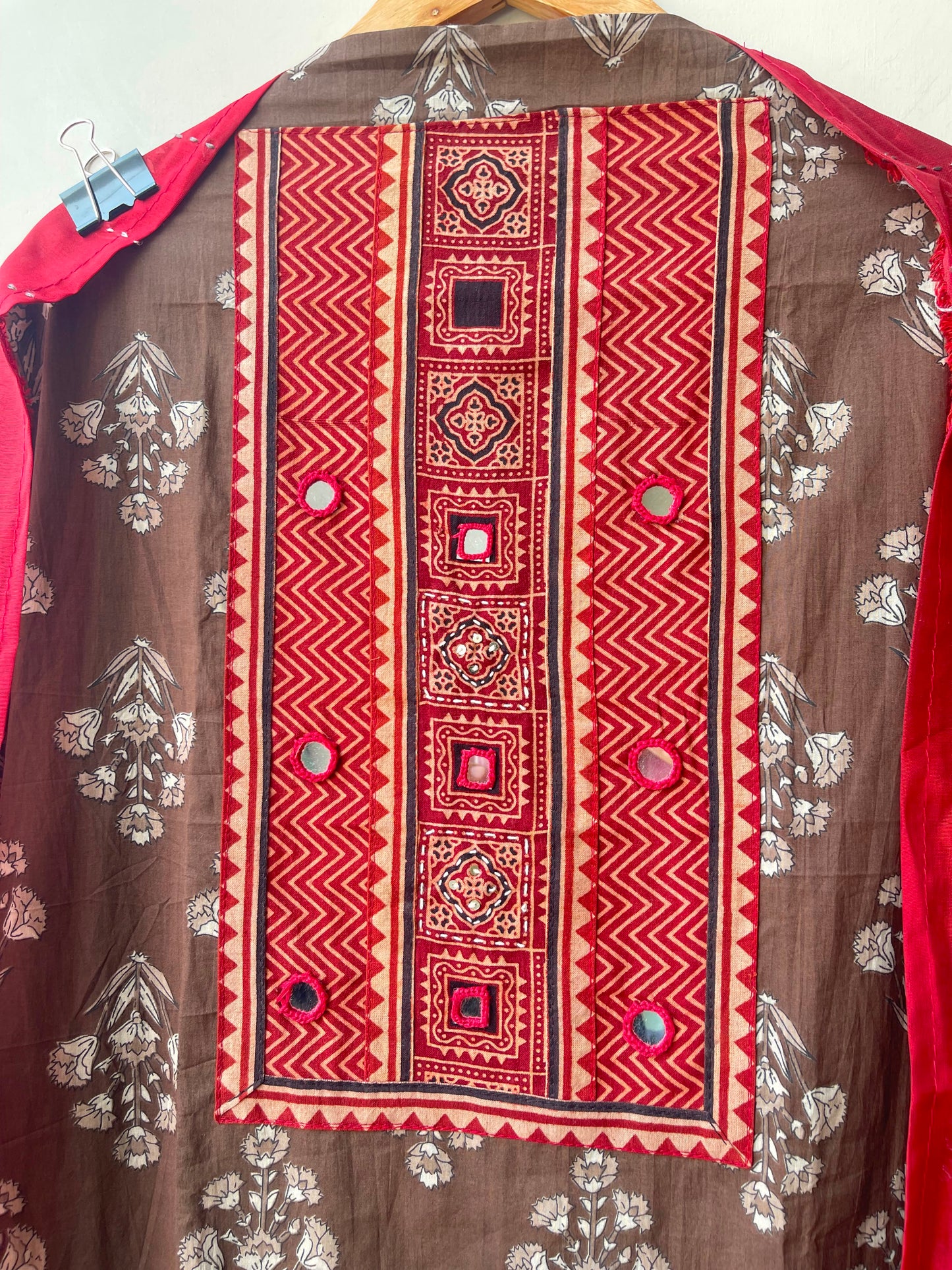 Cotton printed unstitched ladies suit Rc18982