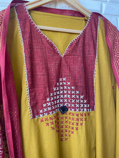 Pure cotton unstitched ladies suit Rc17745 (a)