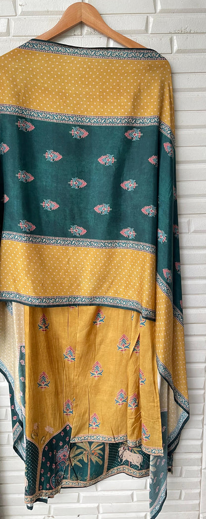 Muslin unstitched ladies suit Rc17551