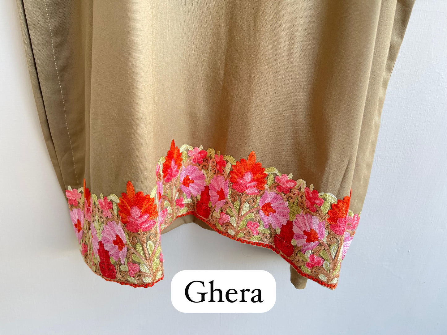 Rayon kashmiri kadai ready ladies coord set Rc18384 (b)