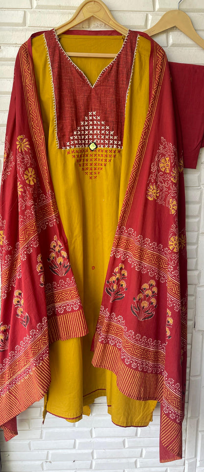 Pure cotton unstitched ladies suit Rc17745 (a)