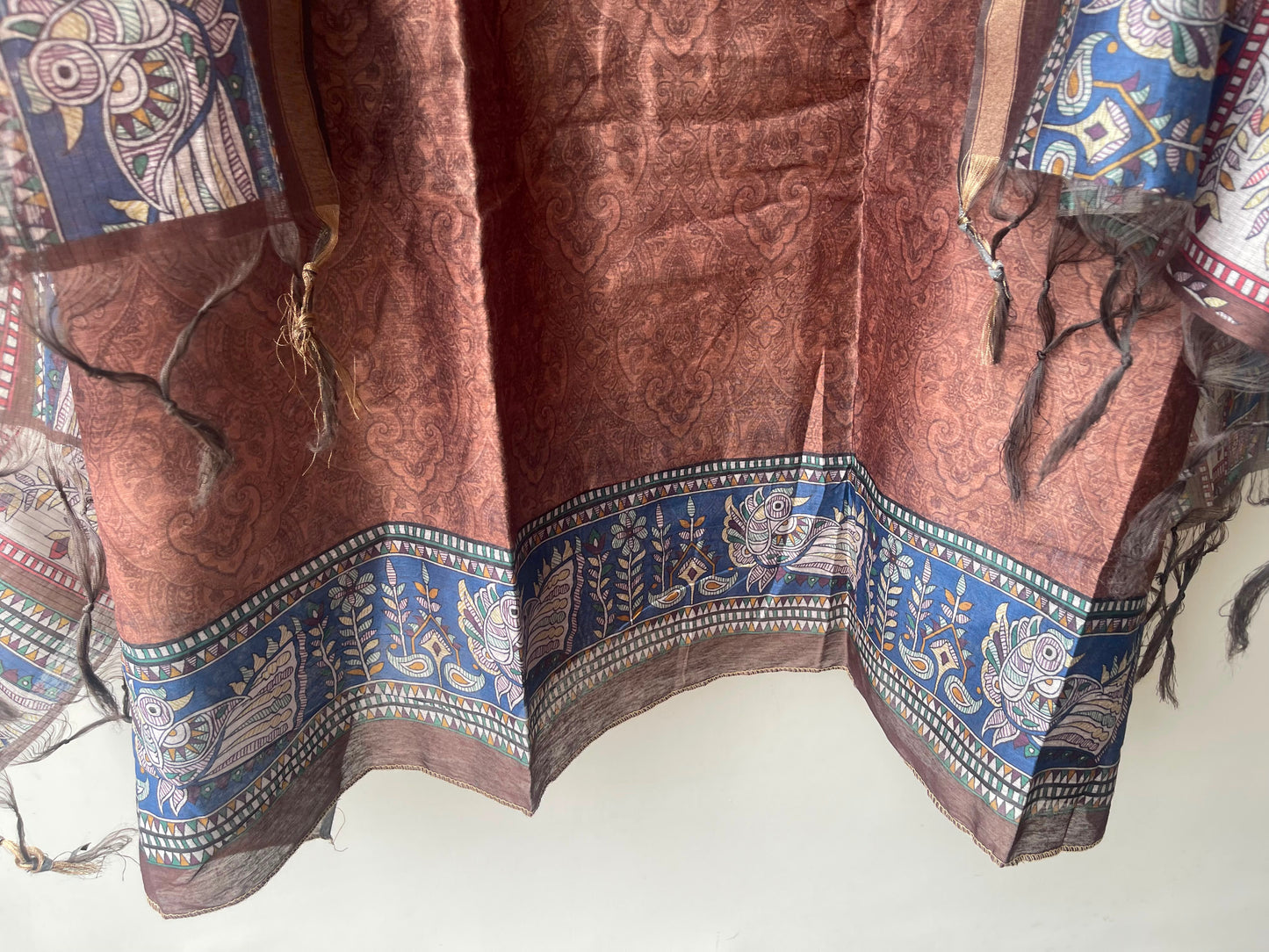 Mul chanderi maheshwari printed unstitched ladies suit Rc19025 (c)
