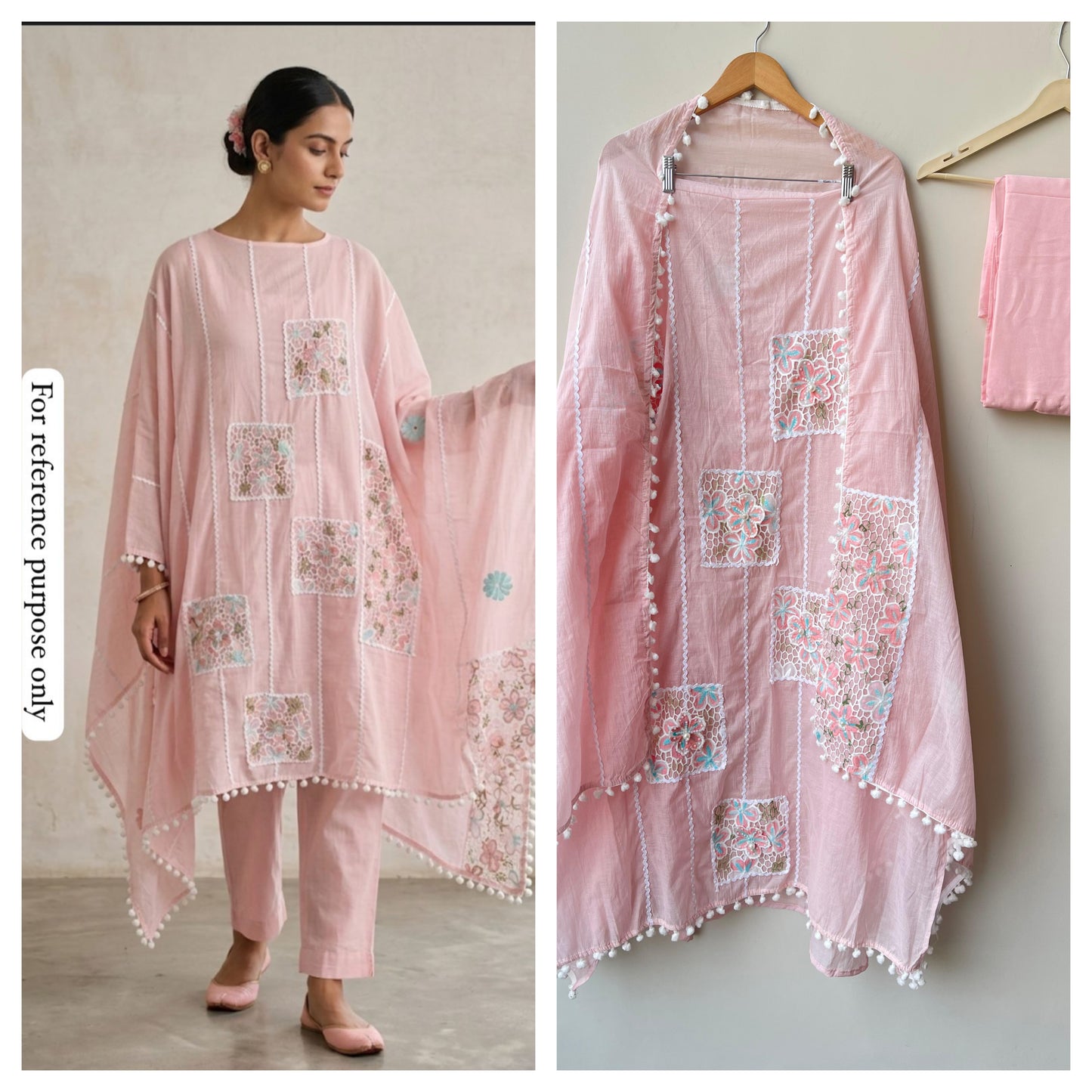Mul Chanderi Unstitched Ladies Suit RC-18789