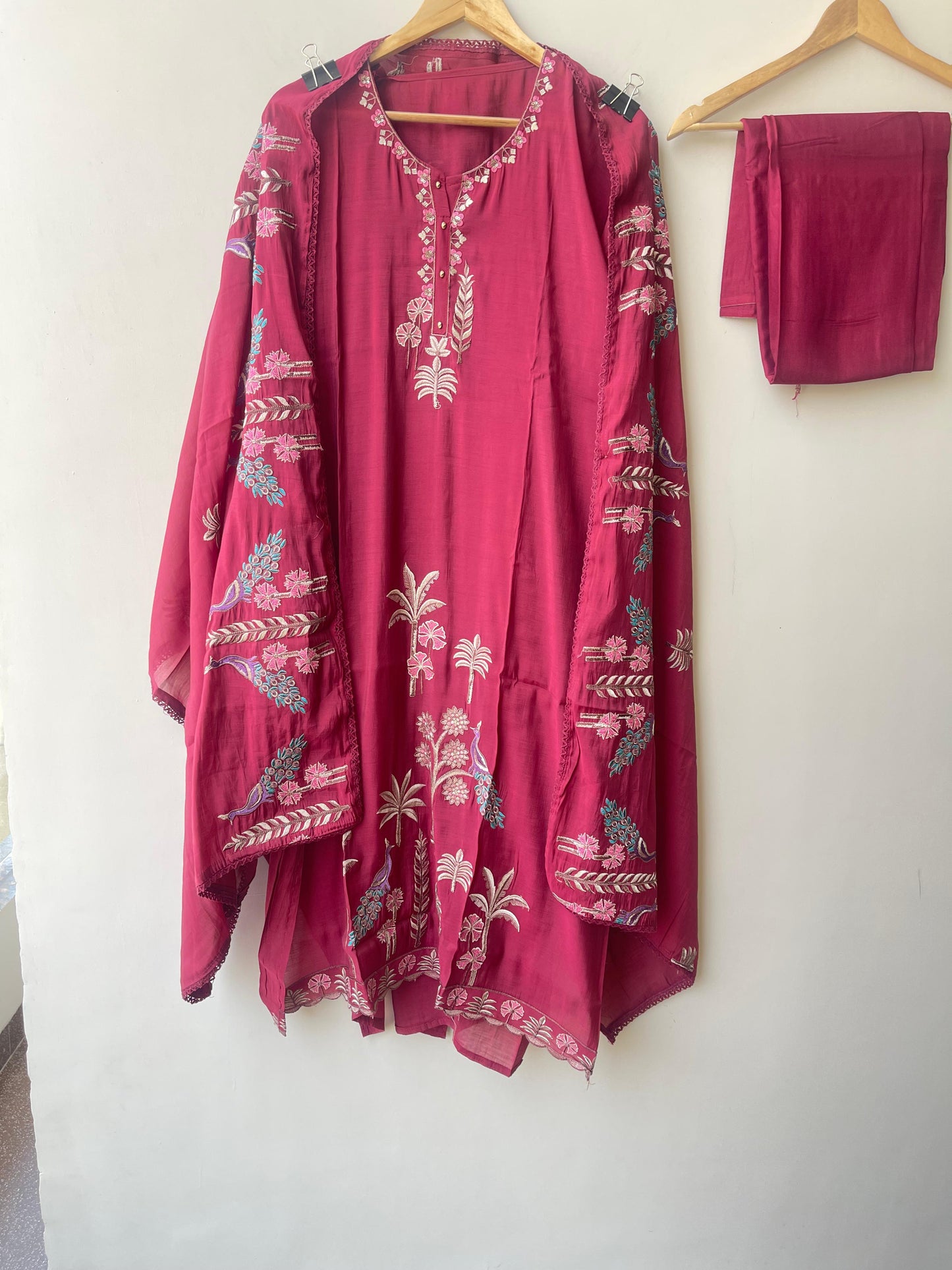 Mul Chanderi Unstitched Ladies Suit RC18890 – view 10