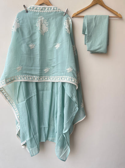 Mul chanderi unstitched ladies suit Rc18975 (c)