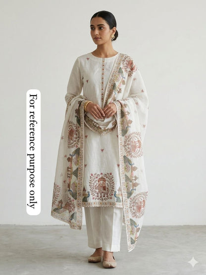 Linen Printed Unstitched Ladies Suit RC-18607 – view 3