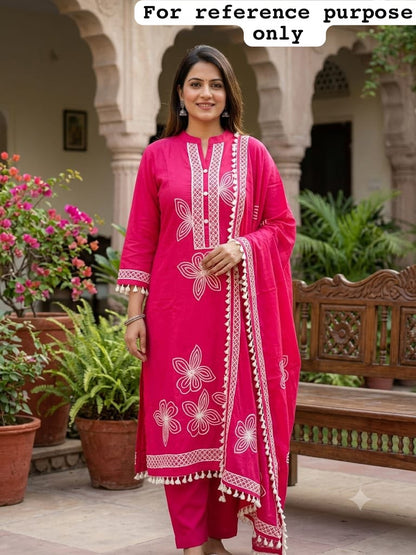 Mul chanderi unstitched ladies suit Rc19300 (a)
