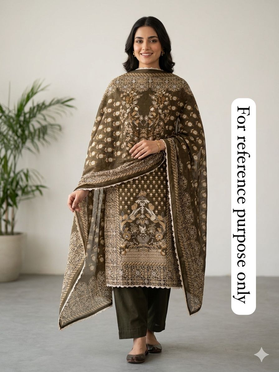 Cotton Printed Unstitched Ladies Suit RC18819 – view 2