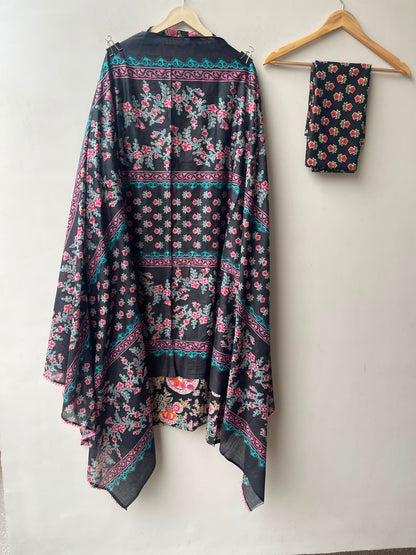 Cotton printed unstitched ladies suit Rc19129 (b)