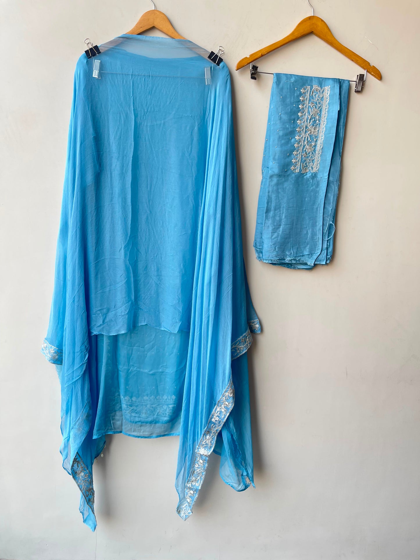 Organza Tuile unstitched ladies suit Rc19179