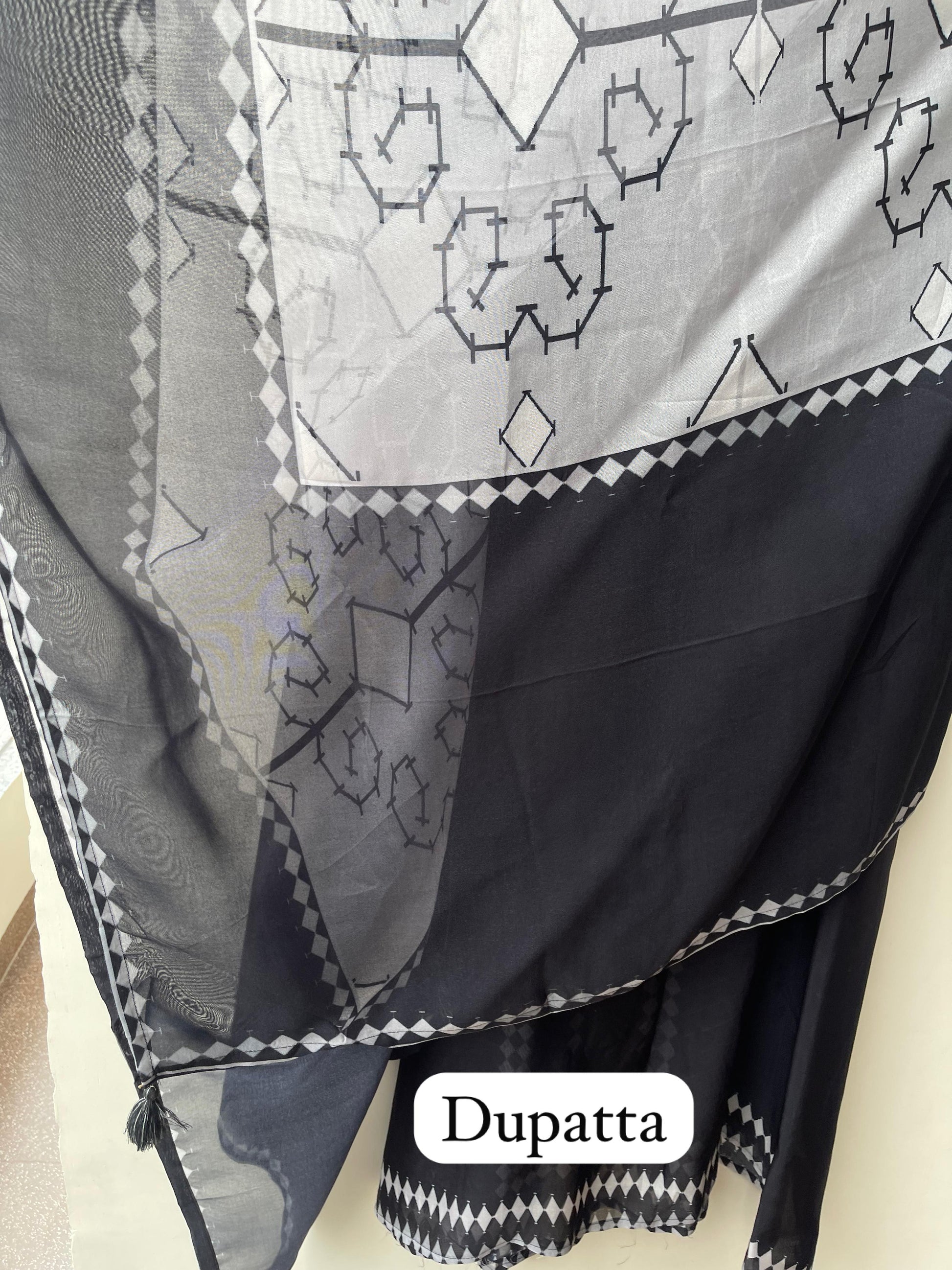 Pure Organza Printed Ladies Unstitched Suit RC-18768 – view 6