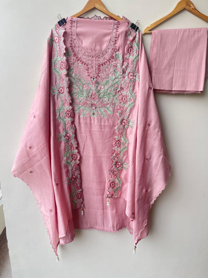 Mul Chanderi Unstitched Ladies Suit RC18877 – view 7