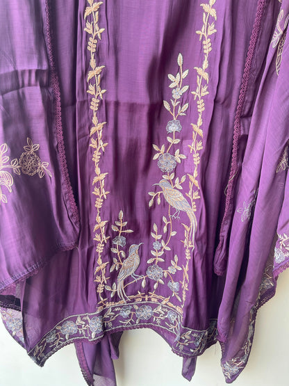 Mul chanderi unstitched ladies suit Rc19167