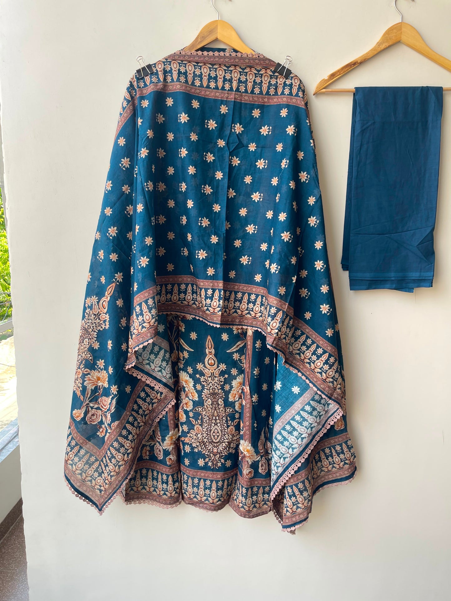 Pakistani style mul cotton unstitched ladies suit Rc18956