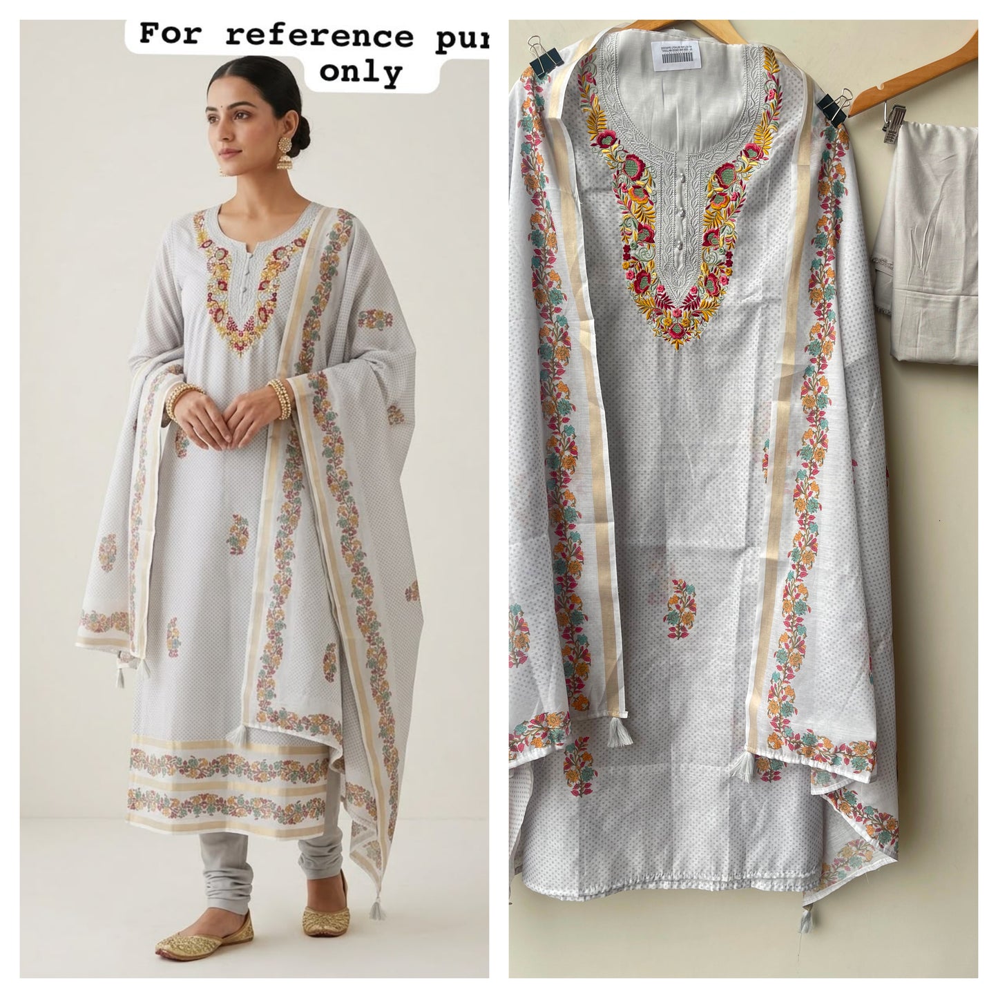 Mul chanderi unstitched ladies suit Rc19026 (b)