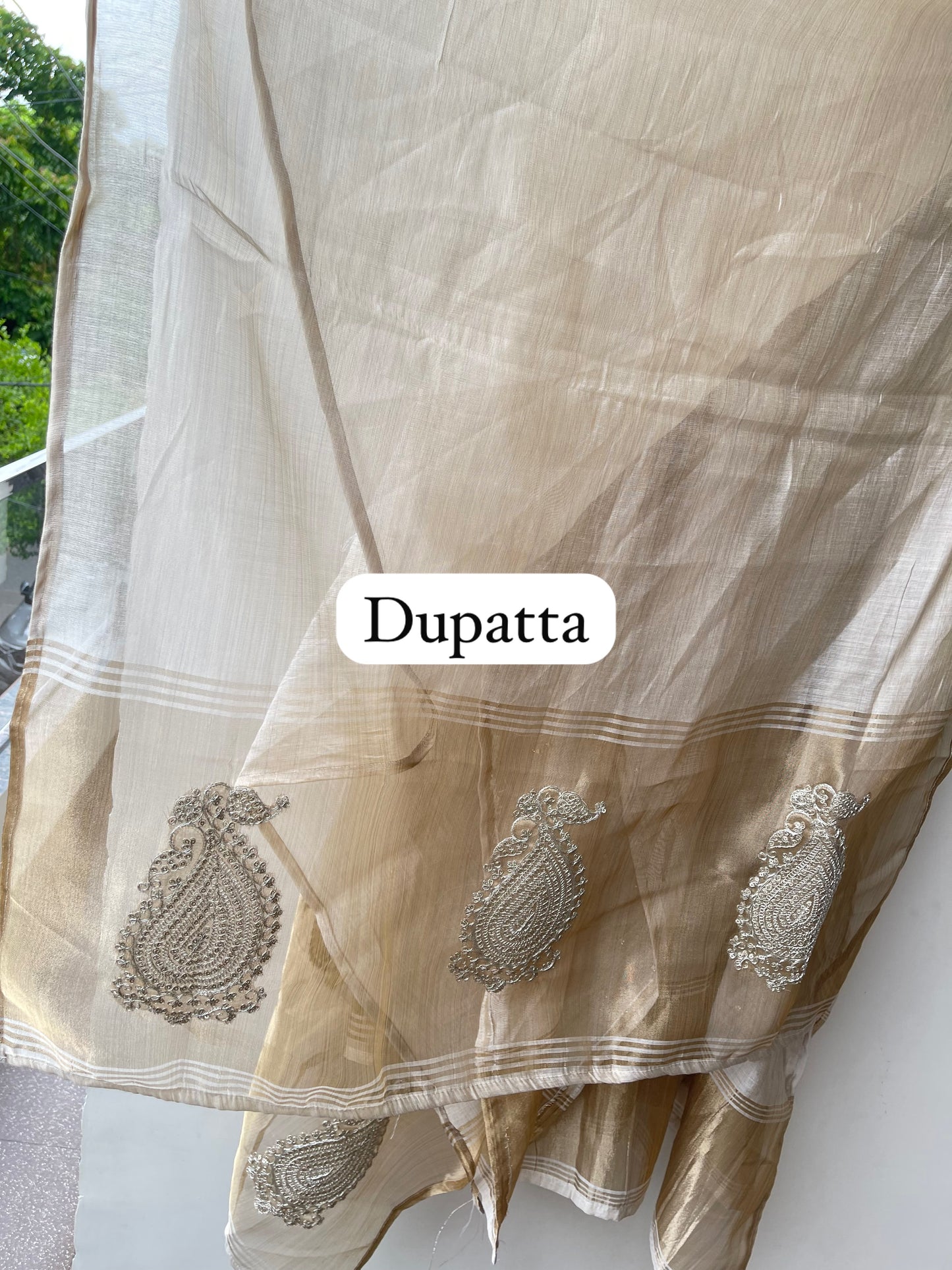 Banarasi mul linen unstitched ladies suit Rc18966