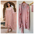 Glass organza unstitched ladies suit Rc19278 (a)