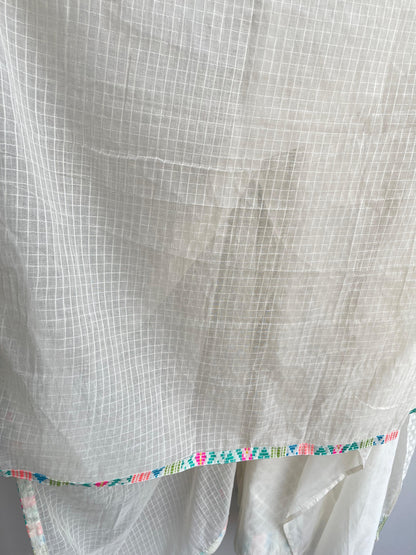 Banarasi self mul chanderi unstitched ladies suit Rc18586