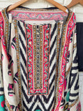 Ikkat Printed Muslin Unstitched Ladies Suit RC-18401