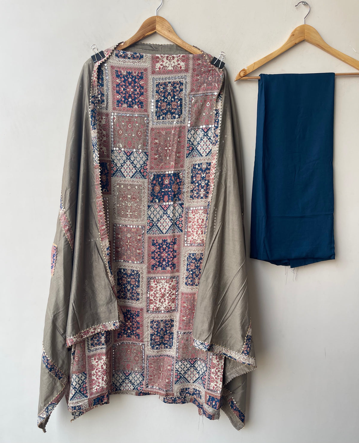 Designer Cotton Printed 3pcs Unstitched Suit Set