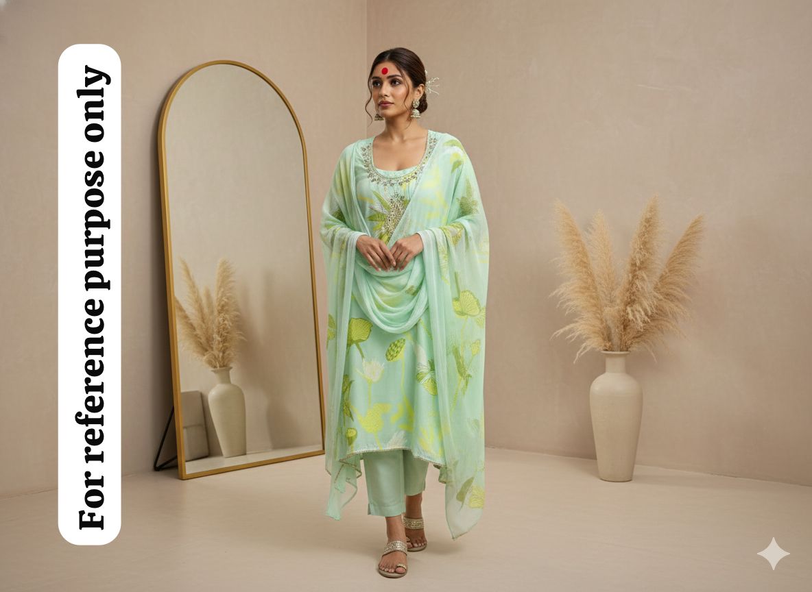 Muslin Printed Unstitched Ladies Suit RC-18234 – view 6