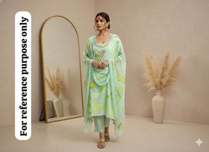Muslin Printed Unstitched Ladies Suit RC-18234 – view 6