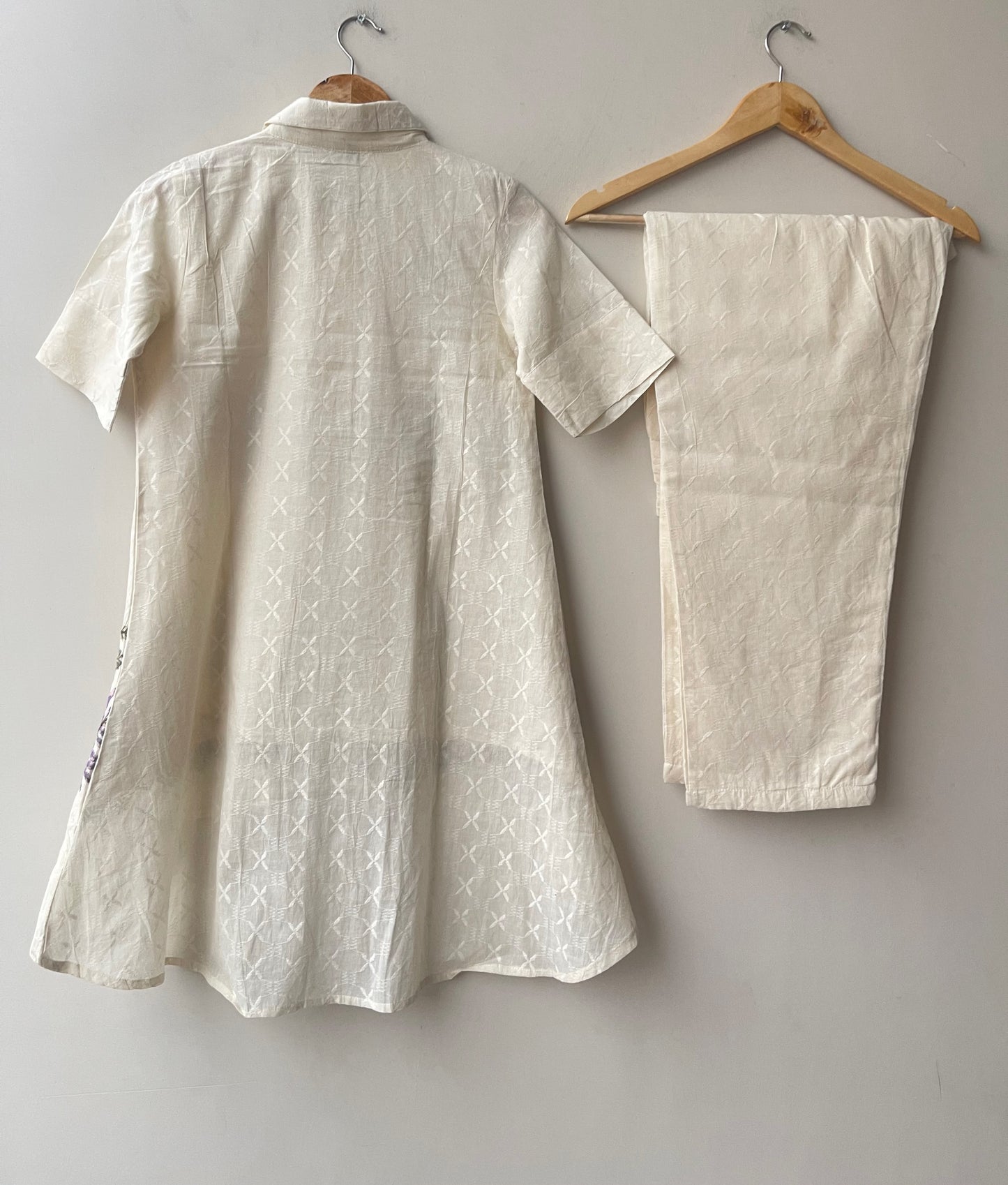 Self cotton stitched ladies coord set Rc19189