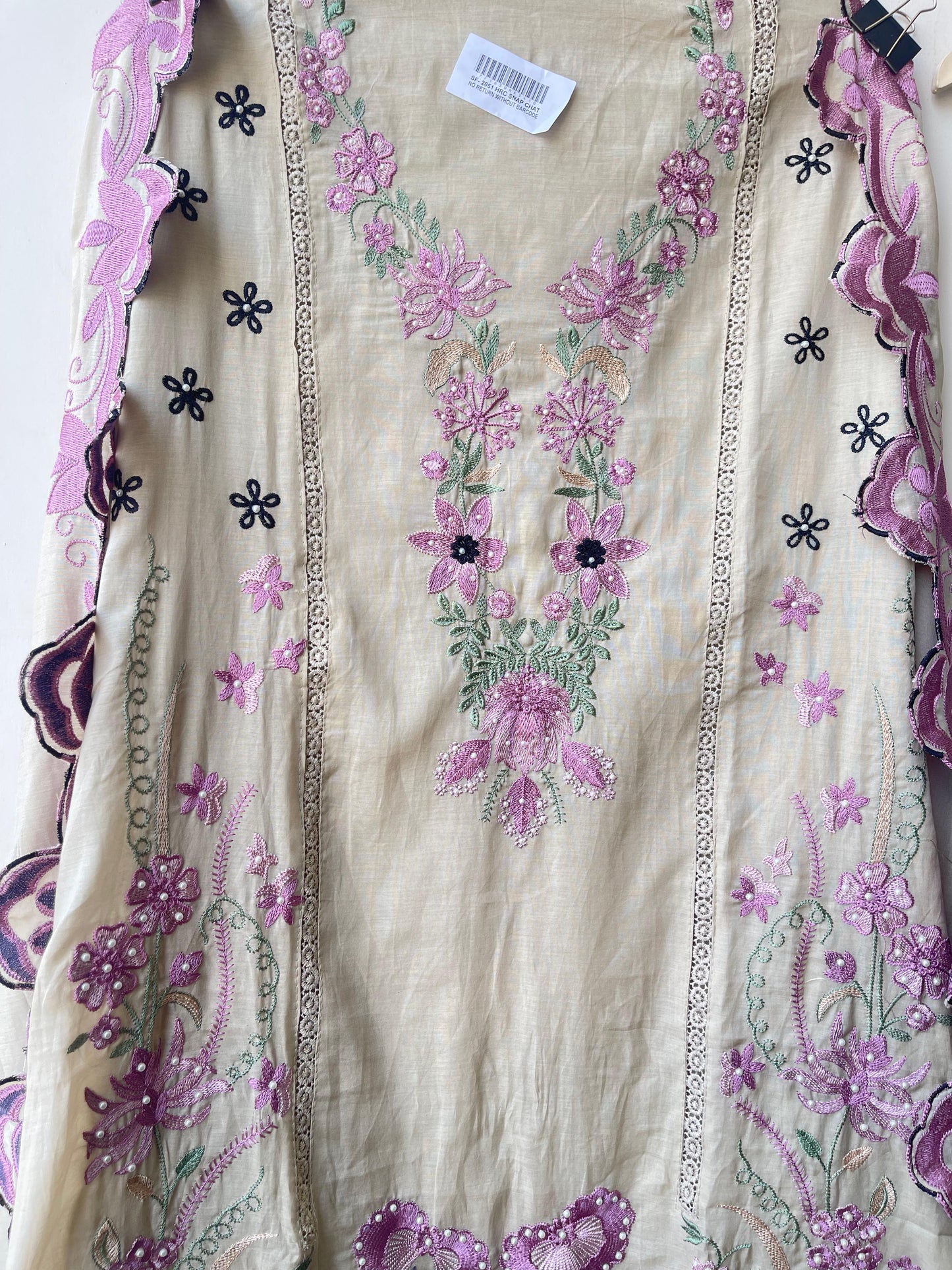 Mul chanderi unstitched ladies suit Rc18916 (a)