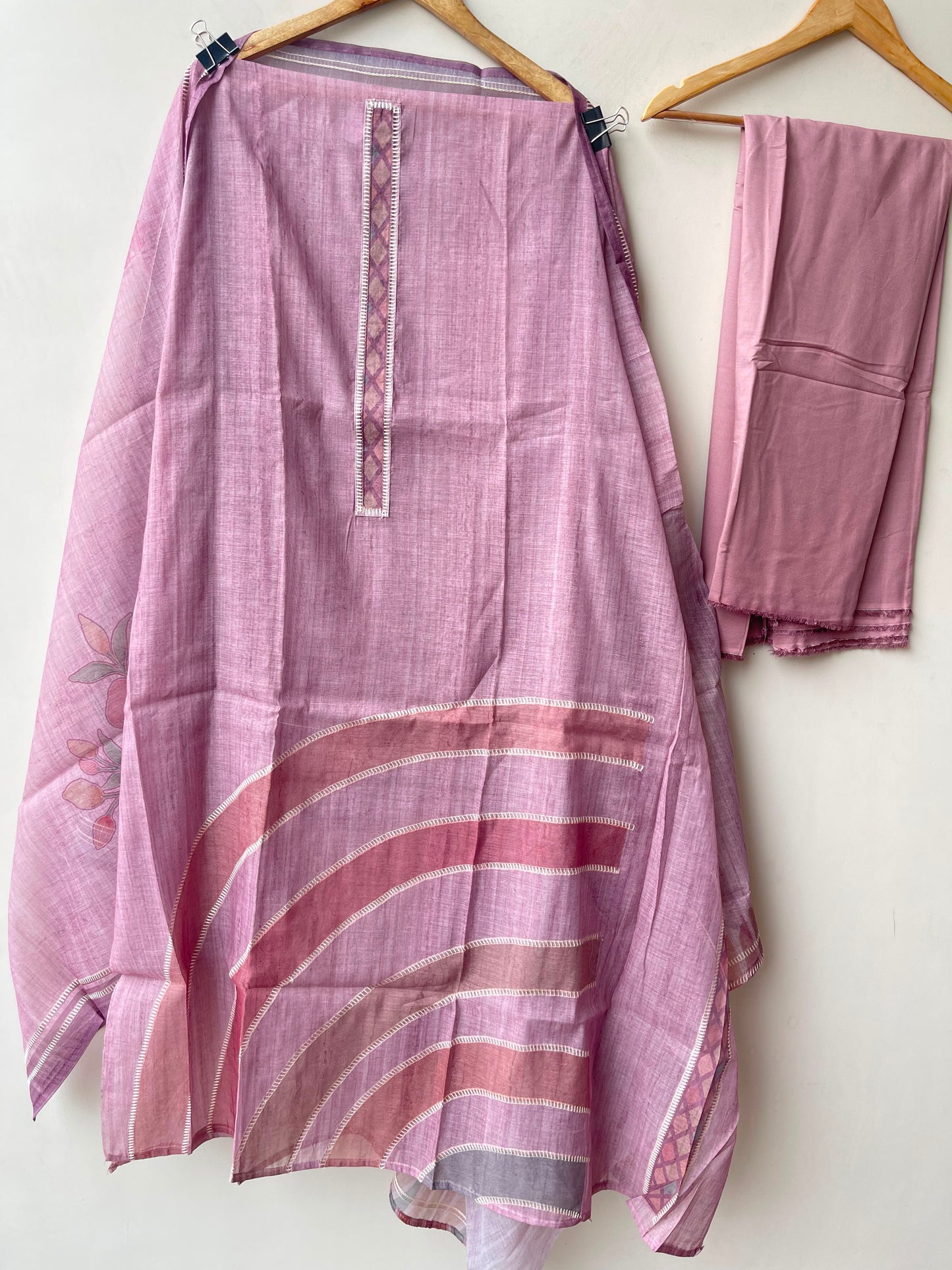 Pure self mul chanderi ladies unstitched suit Rc19135 (b)
