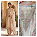 Crushed tissue unstitched ladies suit Rc19287
