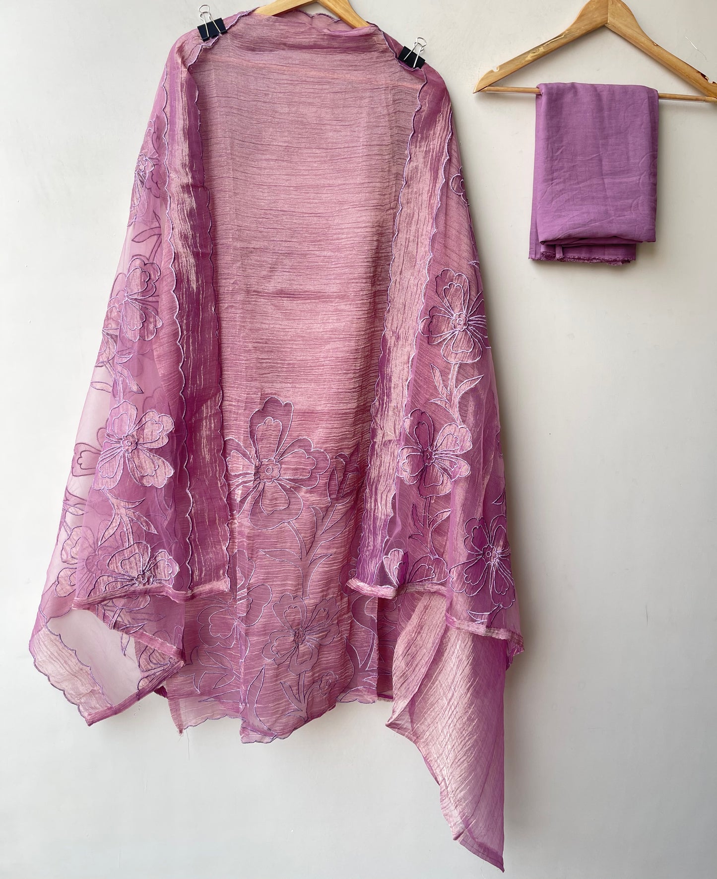 Crushed shimmer tissue ladies unstitched suit Rc19305 (b)