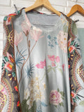 Glass Organza Unstitched Ladies Suit RC-17644