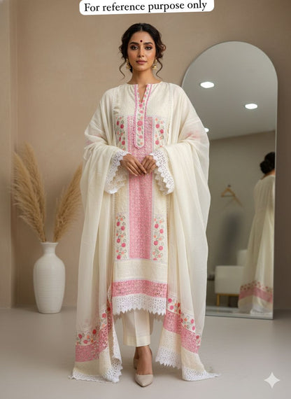 Cotton unstitched ladies suit Rc18381 (a)