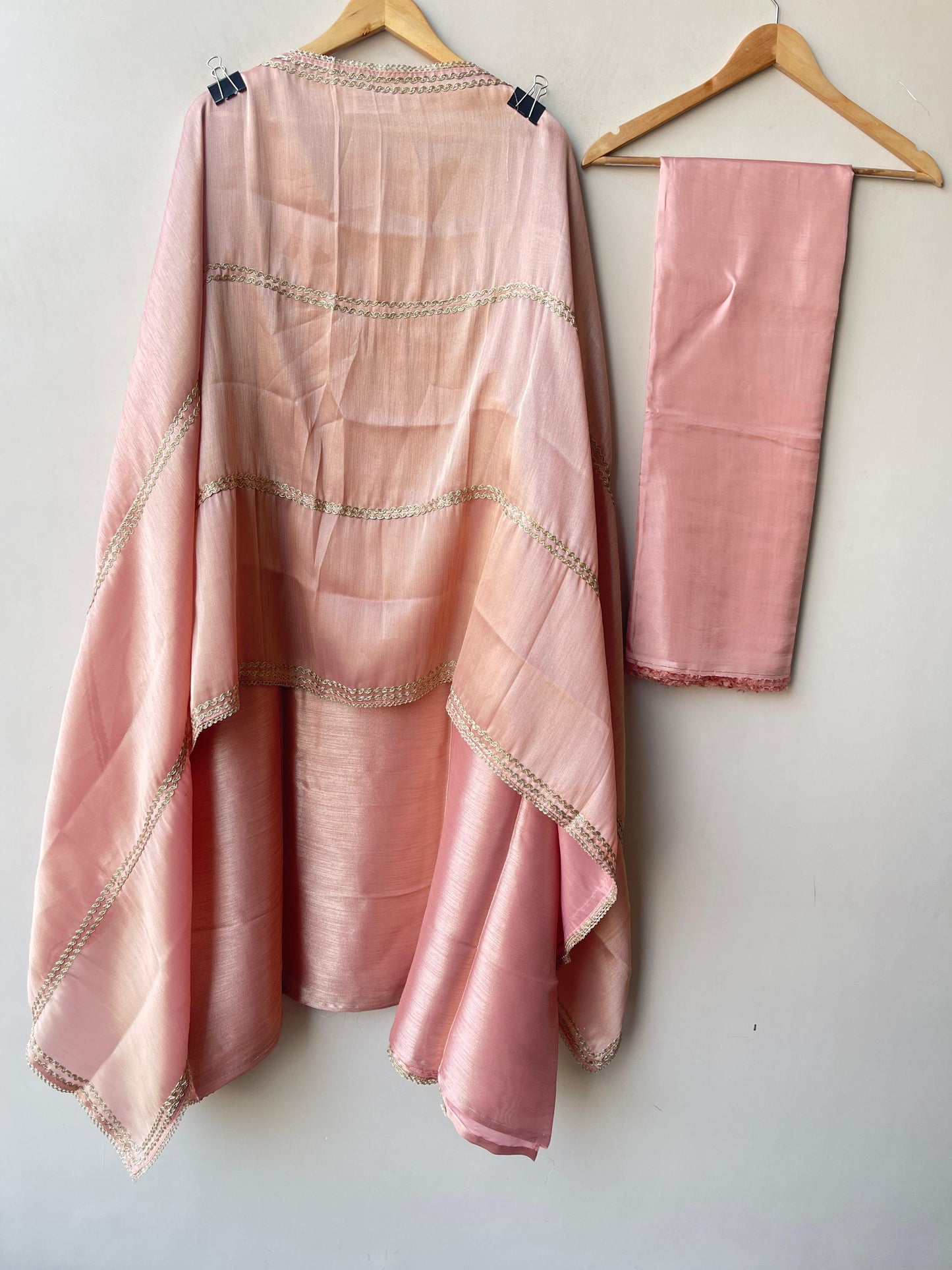 Shimmer Giraffe Silk Ladies Unstitched Suit