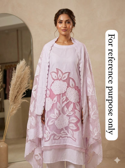 Mul chanderi ladies unstitched suit Rc18494 (b)