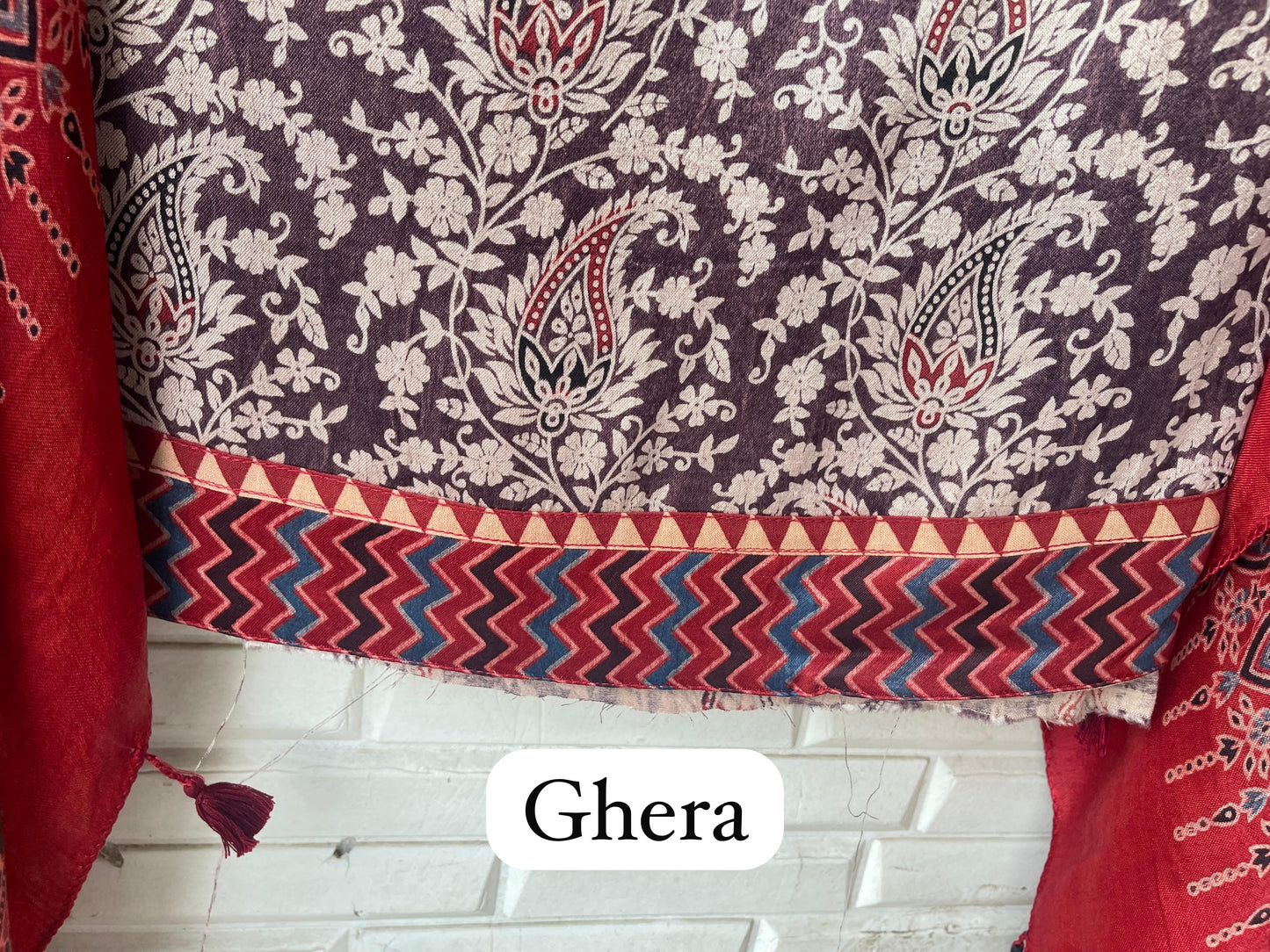 Gajji silk unstitched ladies suit Rc18409