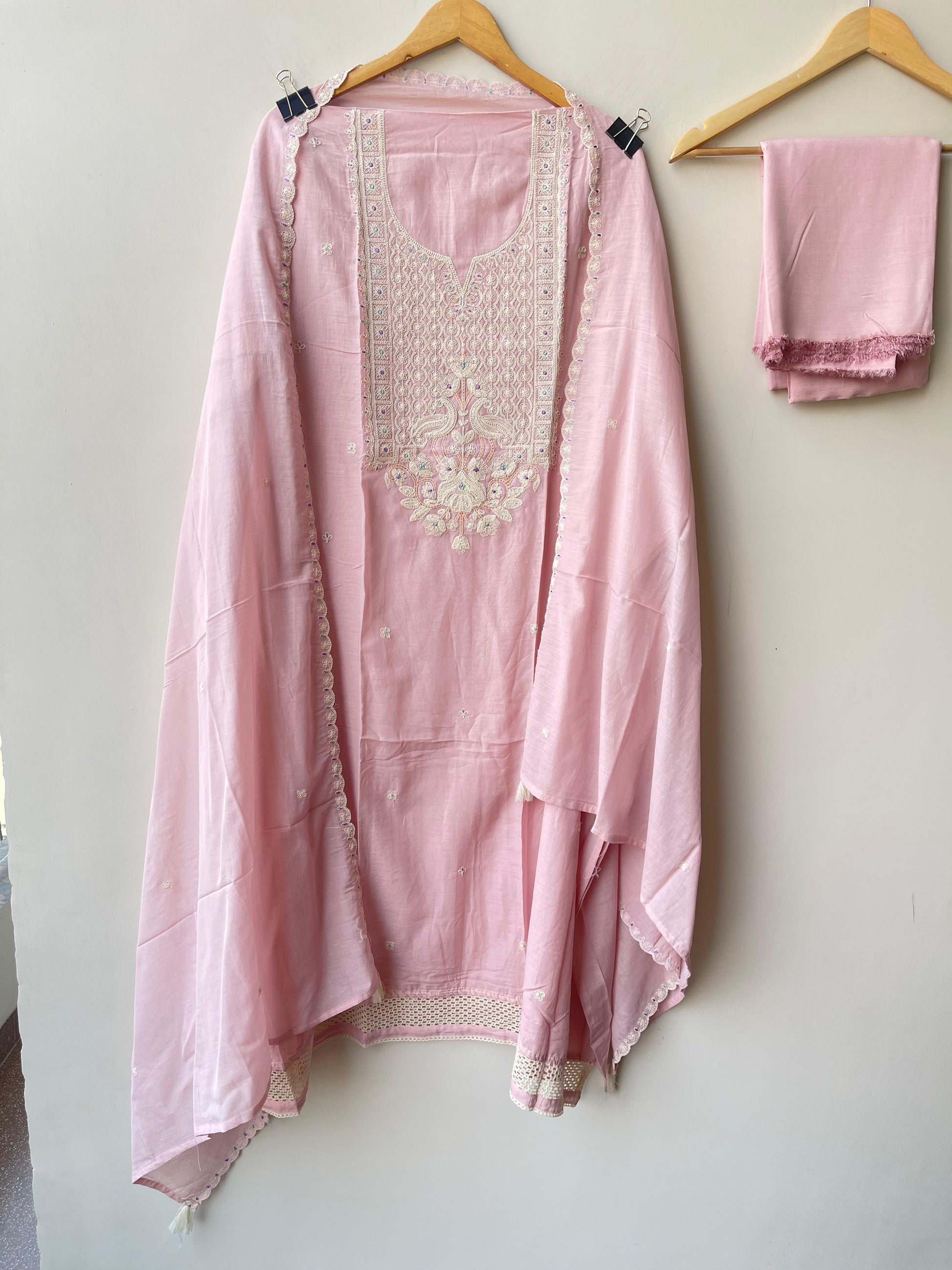 Pure Mul Chanderi Unstitched Ladies Suit RC-18895(A) – view 5