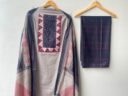 Cotton printed unstitched ladies suit Rc19194
