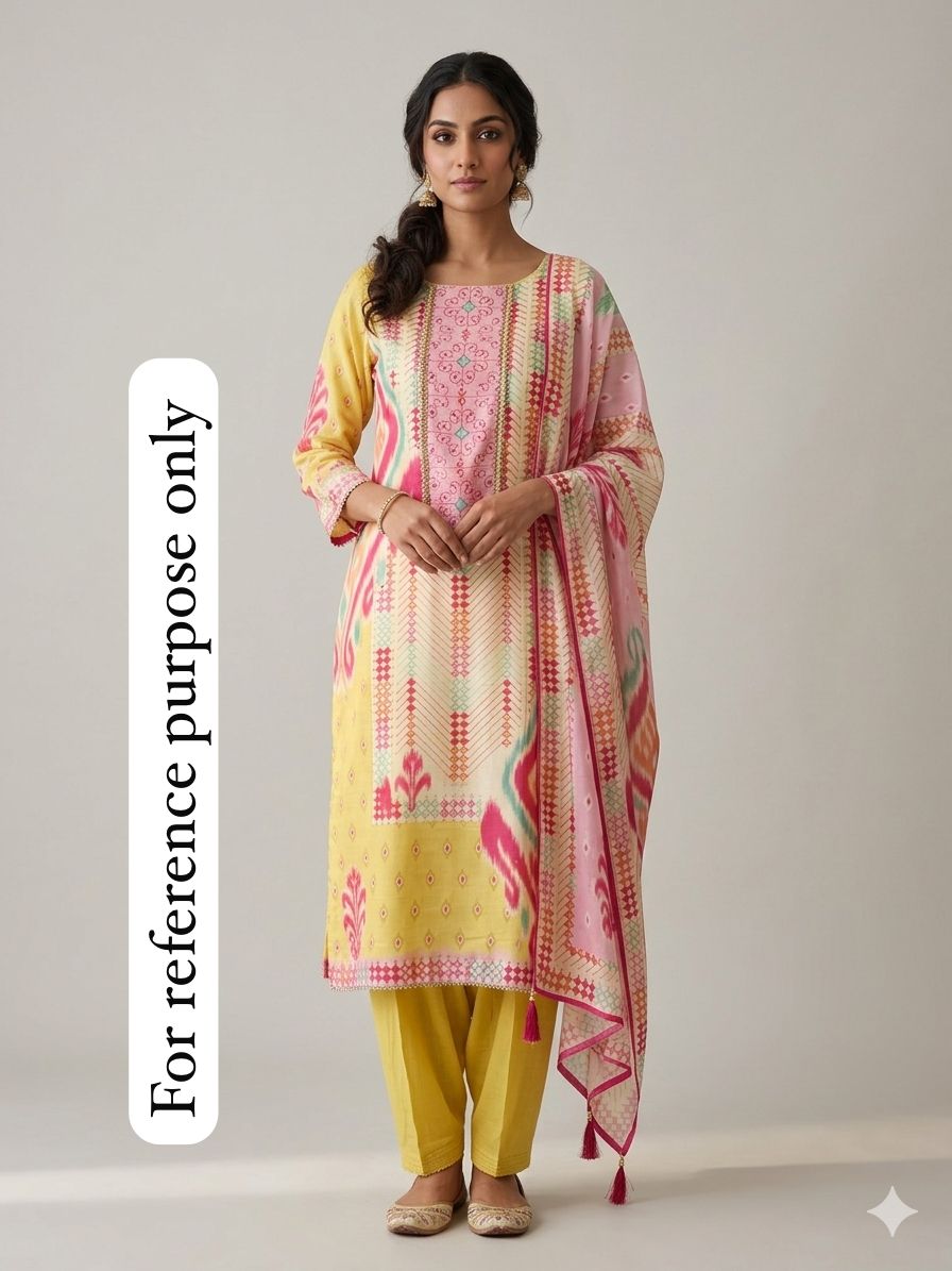 Muslin Printed Unstitched Ladies Suit RC-18732 (a) – view 5