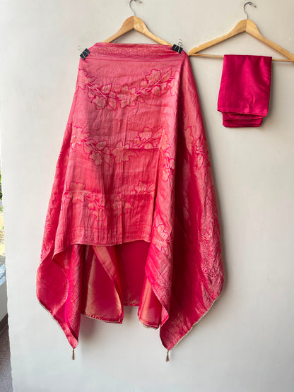 Shimmer organza unstitched ladies suit Rc19319 (a)