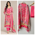 Designer Cotton Printed Unstitched 3 Pcs Suit Set