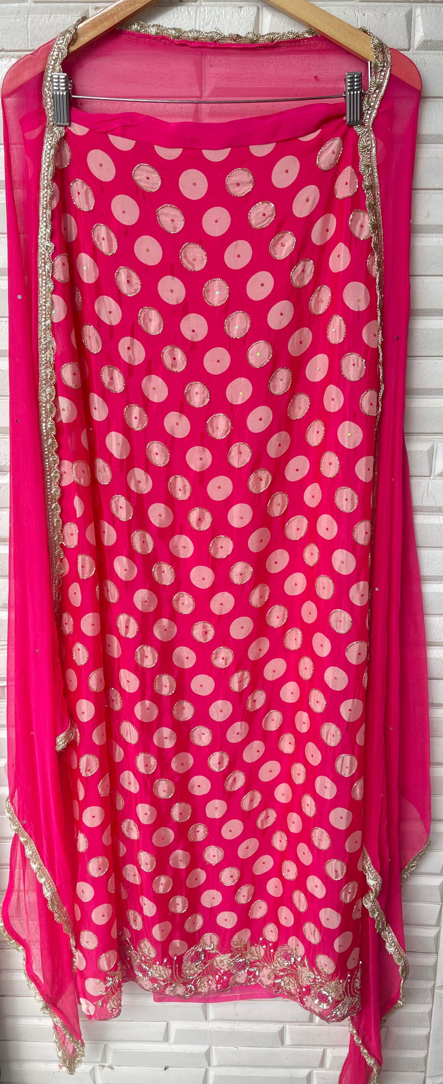 Organza unstitched ladies suit Rc17542 (a)