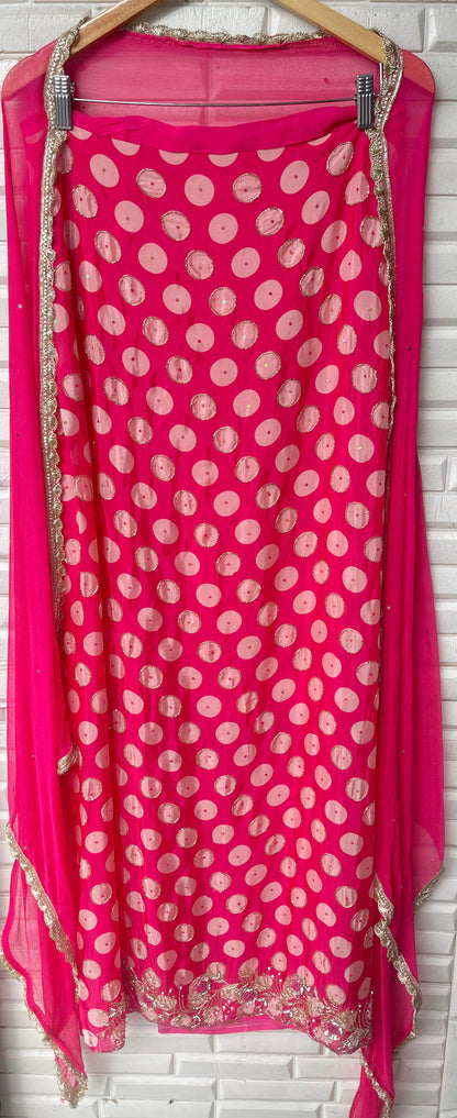 Organza unstitched ladies suit Rc17542 (a)